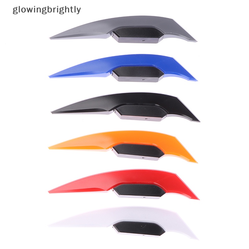 [glowingbrightly] 1pasang Winglet Motor Universal Aerodinamis Spoiler Dynamic Wing TFX