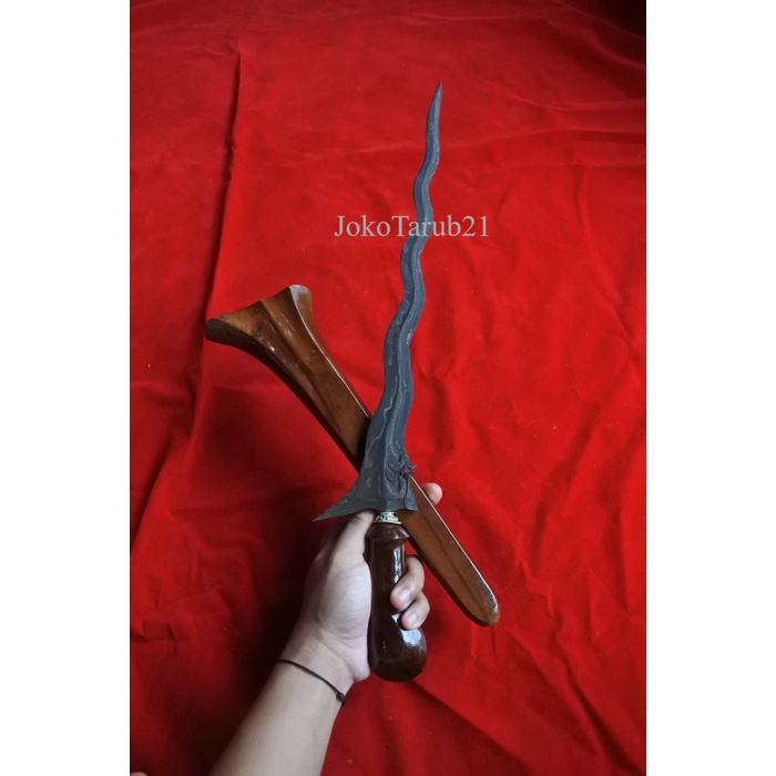 keris kojongan naga siluman pamor miring tinggalan kakek buyut antik