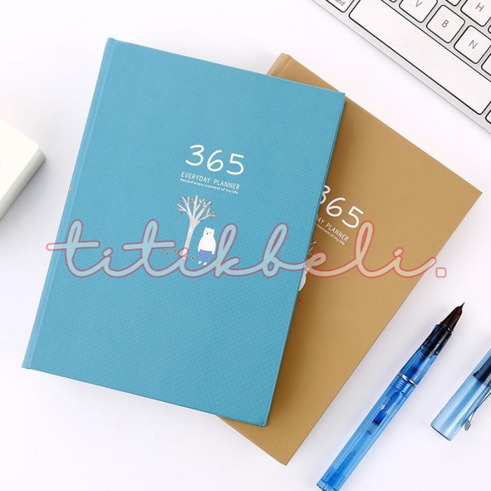 

Buku Diary 365 Hari Hardcover BIRU -TitikBeli