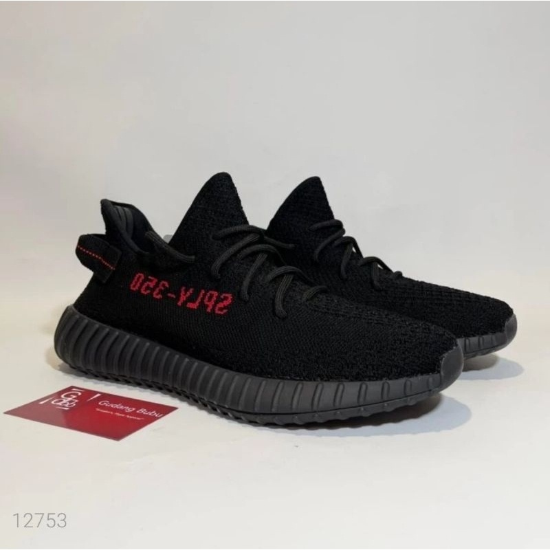 Yeezy 350 Boost V2 Bred Black Red 100% REALPICTURE GUARANTEE Bvs