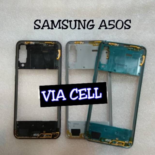 Bezel Bezel tutup mesin tulang samping Samsung galaxy a50s