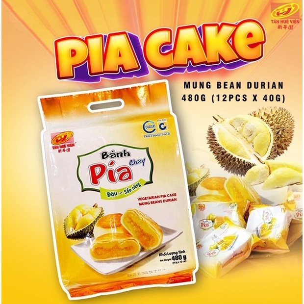 

Bahn Pia Chay Mung Bean Durian 480gr