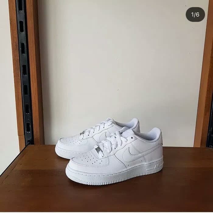 Sepatu Nike Original Air Force One Low Triple White