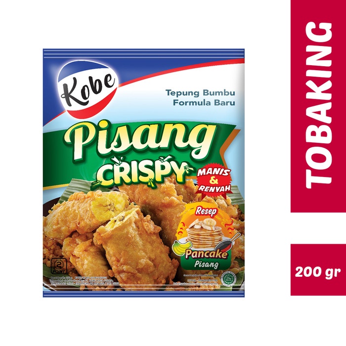 

Kobe Tepung Pisang Crispy 200gr Tepung Bumbu Instan