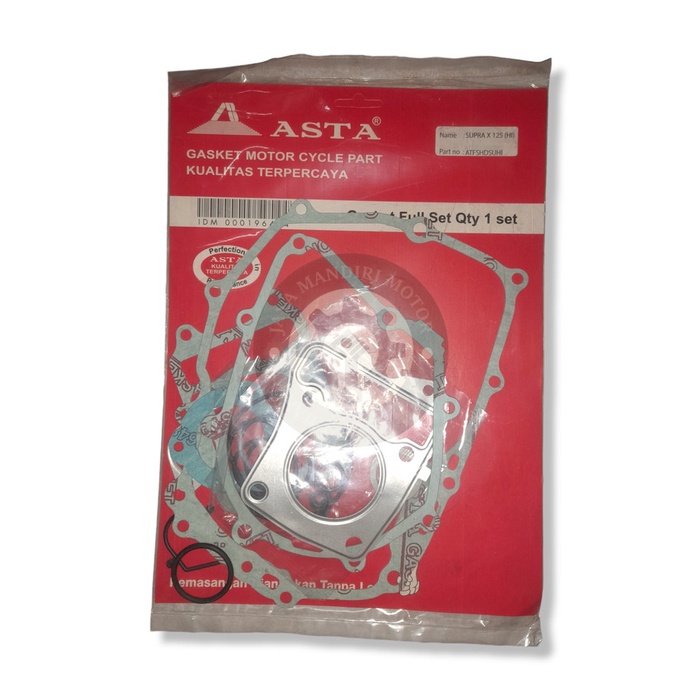 Paking Fullset Supra X 125 Helm In Asta