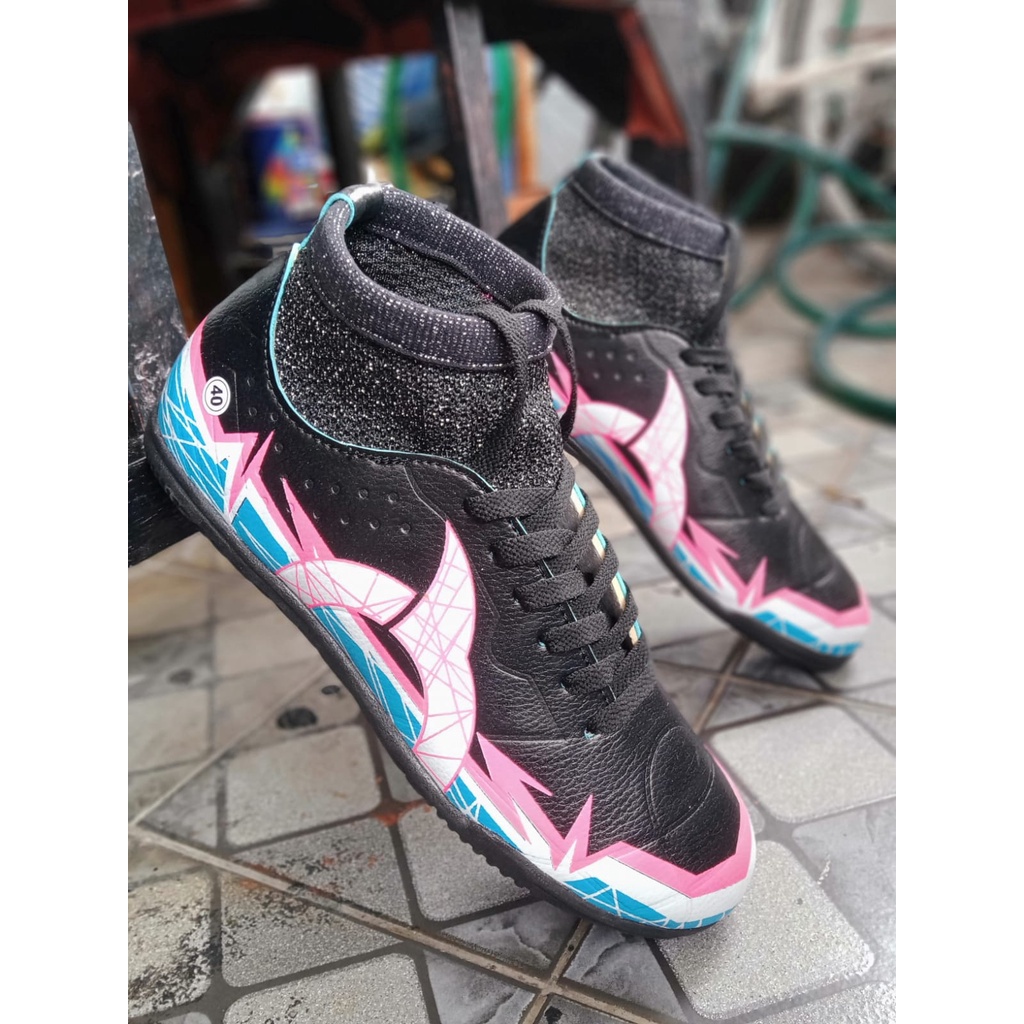 Sepatu Futsal Ortuseight Catalyst Raiden White Gold Bola Ortus Raiden black pink blue Original Brand Best Seller Termurah