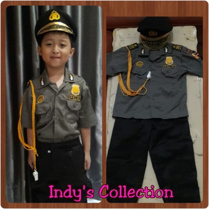 sewa baju polisi anak laki laki