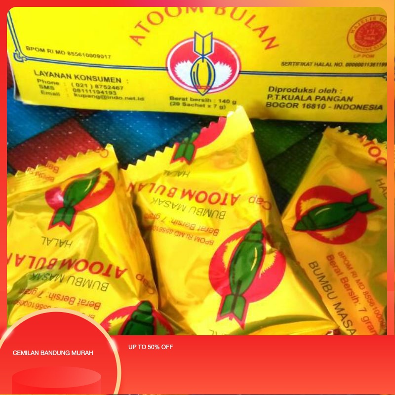 

atom bulan kemasan sachet bandung murah