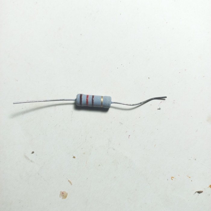resistor R carbon film 560 560R R 180ohm 2watt 2 w watt WAT 2WAT ohm coklat abu coklat emas