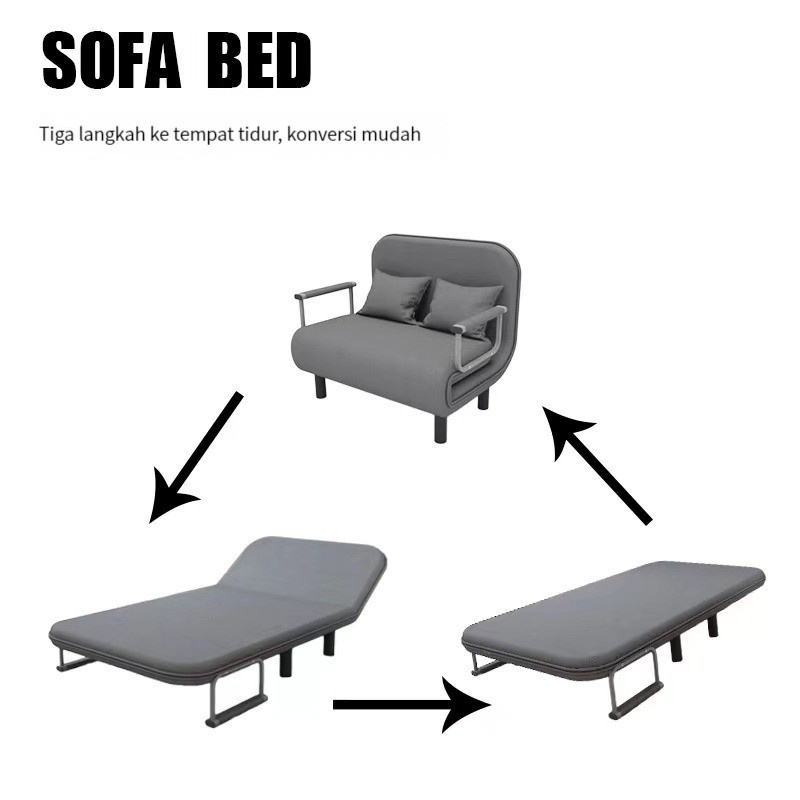 Highline SofaBed Multifungsi Sofa Lipat Minimalis