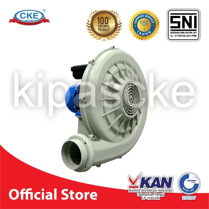 Kipas Sentrifugal Tekanan Tinggi PP-FH250 Blower Keong High Pressure