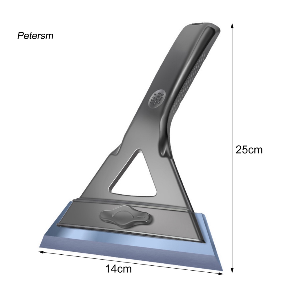 Pp Imitasi Alat Pengikis Salju tendon Untuk Kulkas Sekop Penghilang Es Multifungsi Mengurangi Hambatan Angin