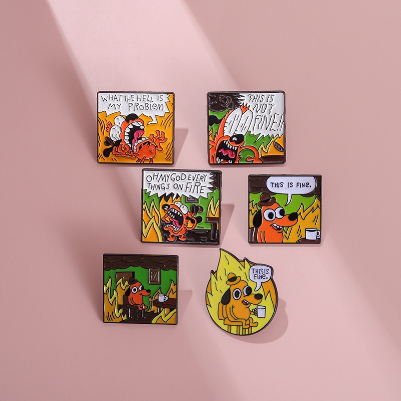 &quot;Ini Halus&quot; Dachshund Pin Lucu Hewan Komik Enamel Pin Kartun Bros Wanita Pria Kerah Tas Lencana Perhiasan Hadiah Untuk Teman