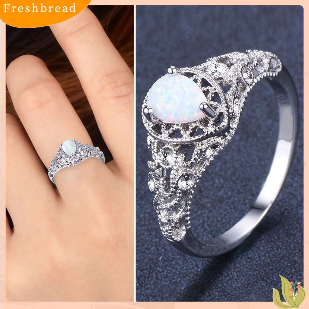 &lt; Freshbread &gt; Cincin Kawin Glitter Kepribadian Hadiah Valentine Warna-Warni Cubic Zirconia Temperamen Bertatahkan Berlian Imitasi Aesthetic Ring Perhiasan Aksesoris