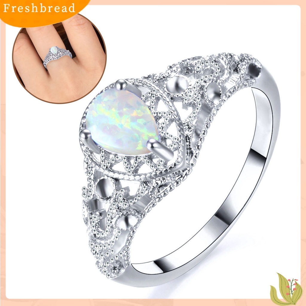 &lt; Freshbread &gt; Cincin Kawin Glitter Kepribadian Hadiah Valentine Warna-Warni Cubic Zirconia Temperamen Bertatahkan Berlian Imitasi Aesthetic Ring Perhiasan Aksesoris