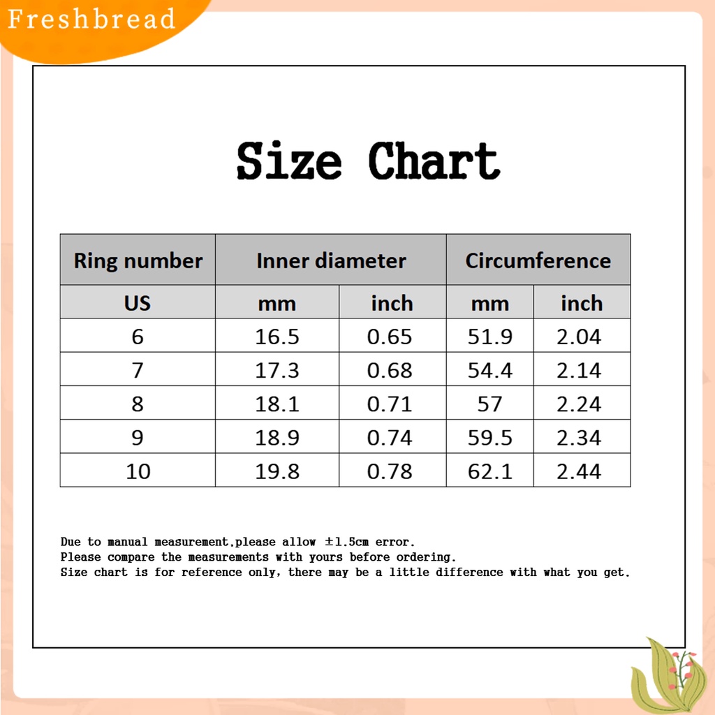 &lt; Freshbread &gt; Cincin Jari Pengerjaan Halus Perhiasan Permata Imitasi Wanita Cantik Berlian Imitasi Fidget Ring Untuk Perjamuan