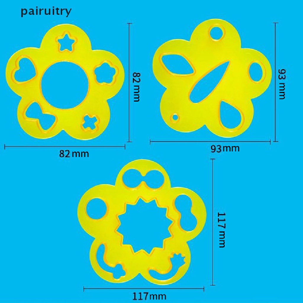 Prt 2per3/4Pcs Cetakan Ekspresi Wajah Kartun Rice Ball Mold DIY Alat Embos PRT