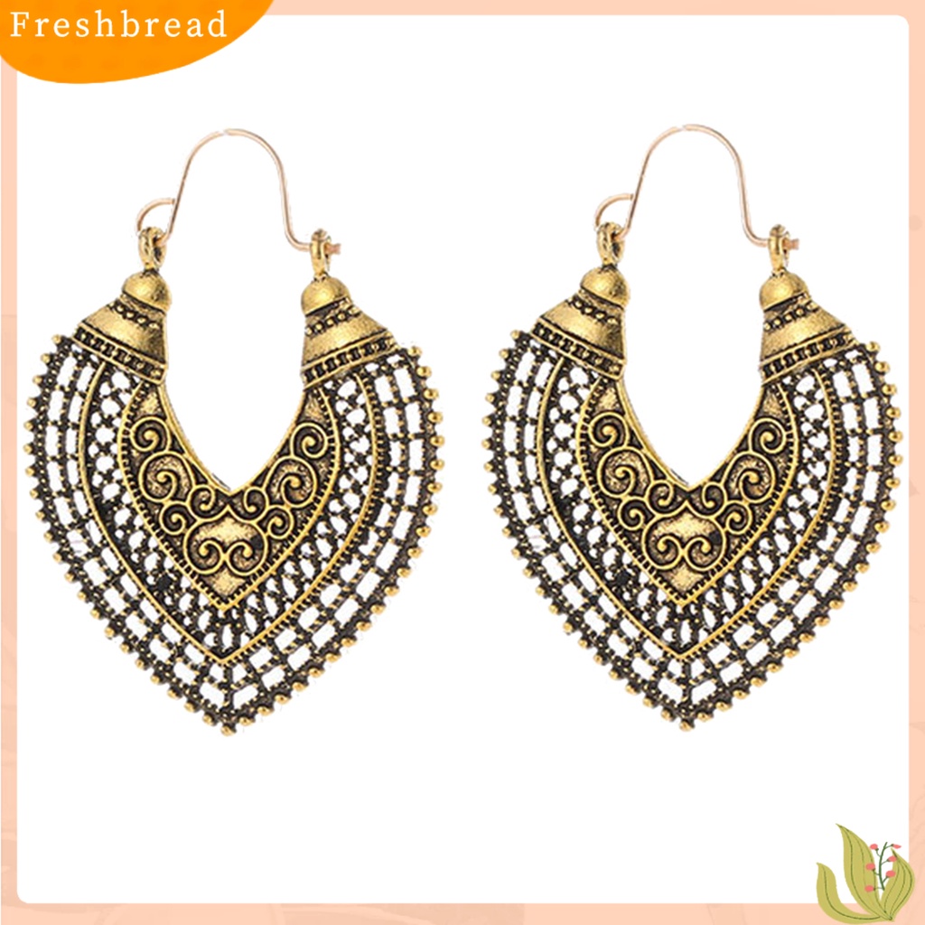 &lt; Freshbread &gt; Anting Wanita Bohemian Alloy Wanita Bohemian Liontin Telinga