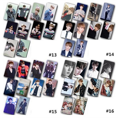 Stiker Custom Kpop Bts Untuk JUNG KOOK HD Tahan Air Lustre Photo Card Crystal Card Sticker LY