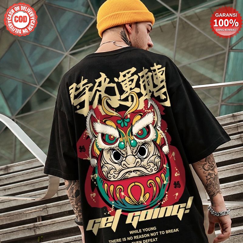 PROMO [COD] KAOS JEPANG KAOS DISTRO KAOS UNISEX KAOS OVERSIZE KAOS COUPLE KAOS TERBARU KAOS UKURAN M
