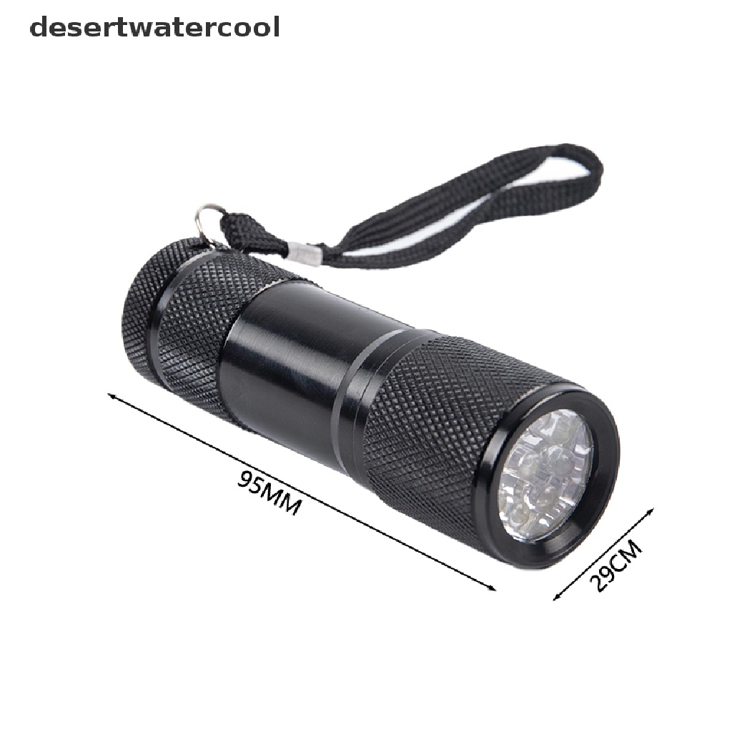 Deid Senter LED Merah Infrared Vein Imaging 625nm Cahaya Merah 9led Torch Vein Finder Martijn