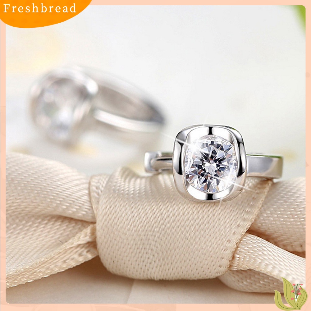 {In Stock} Fashion Wanita Cubic Zirconia Hias Huggie Anting Tindik Pesta Perhiasan Hadiah