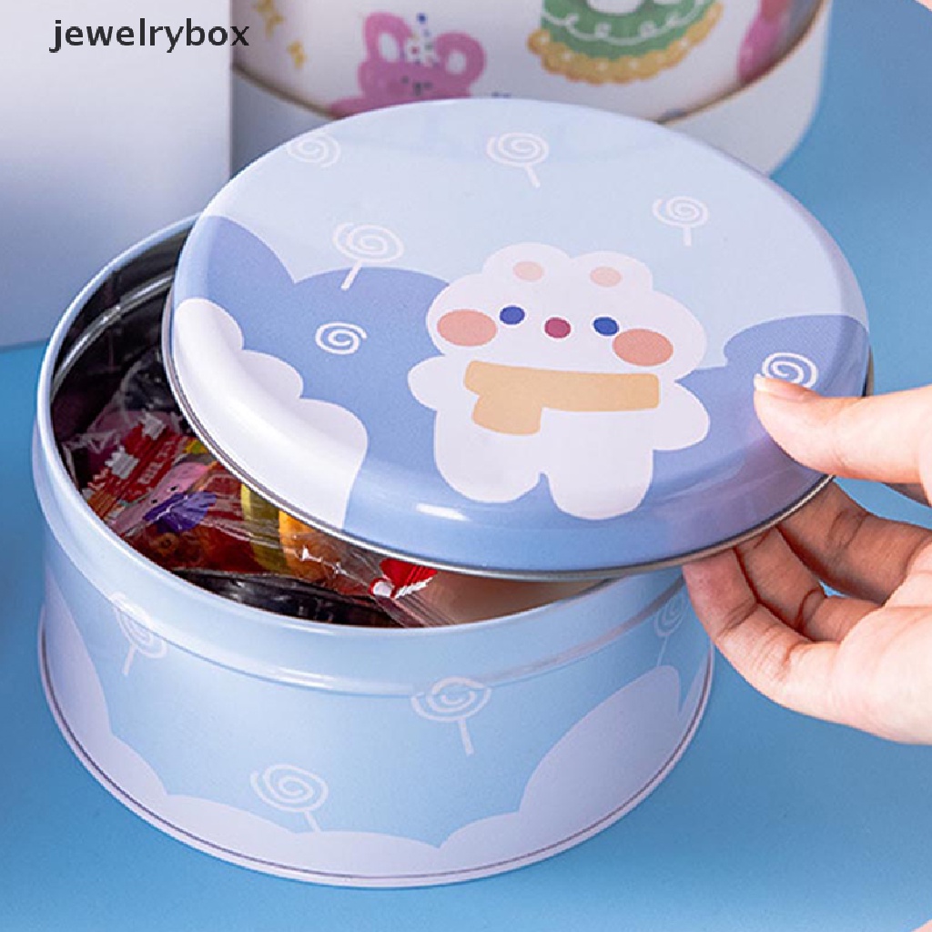 [jewelrybox] Kartun Tinplate Candy Box Koper Serba Serbi Penyimpanan Perhiasan Dapat Home Decor Boutique