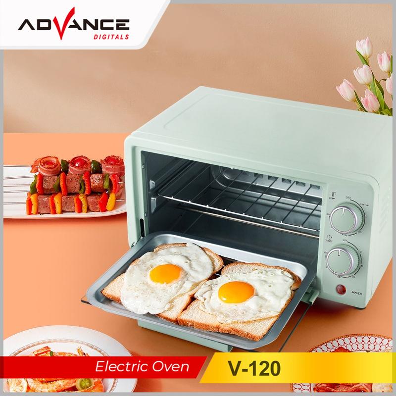 【READY COD】Advance Oven Listrik 12L 400W Low watt Electric Oven Garansi 1 Tahun