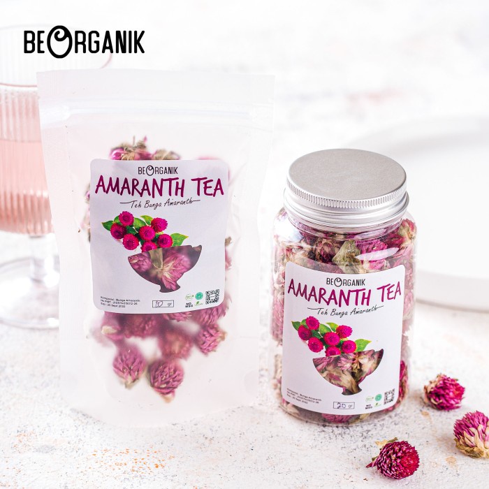 

Globe Amaranth Tea / Teh Bunga Amaranth Beorganik - POUCH 10gr