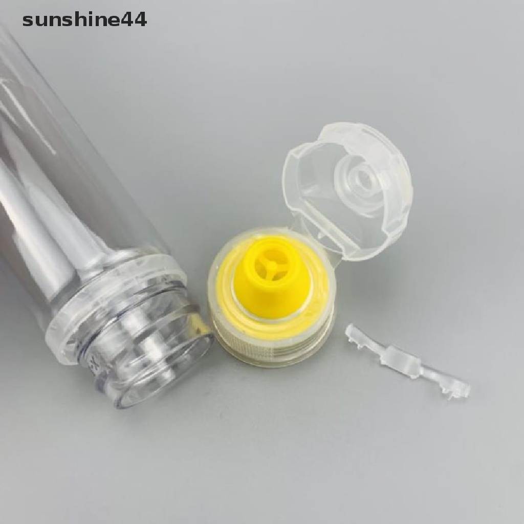 Sunshine Botol Pencet Plastik Dapur Dispenser Bumbu Tempat Salad Saos Kecap Madu ID