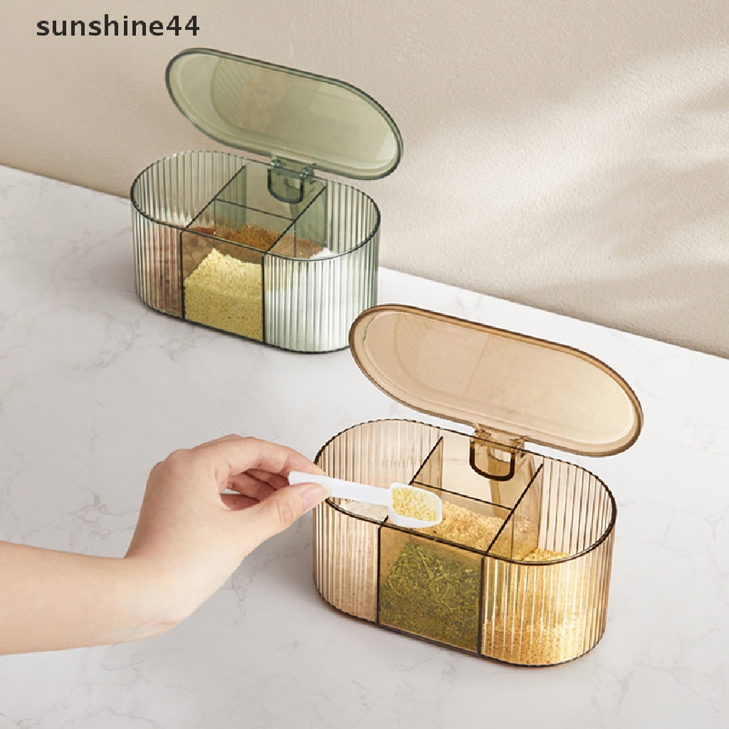 Sunshine Kotak Bumbu Dapur Rumah Tangga Sub-packed Salt and Monosodium Glutamate Box ID