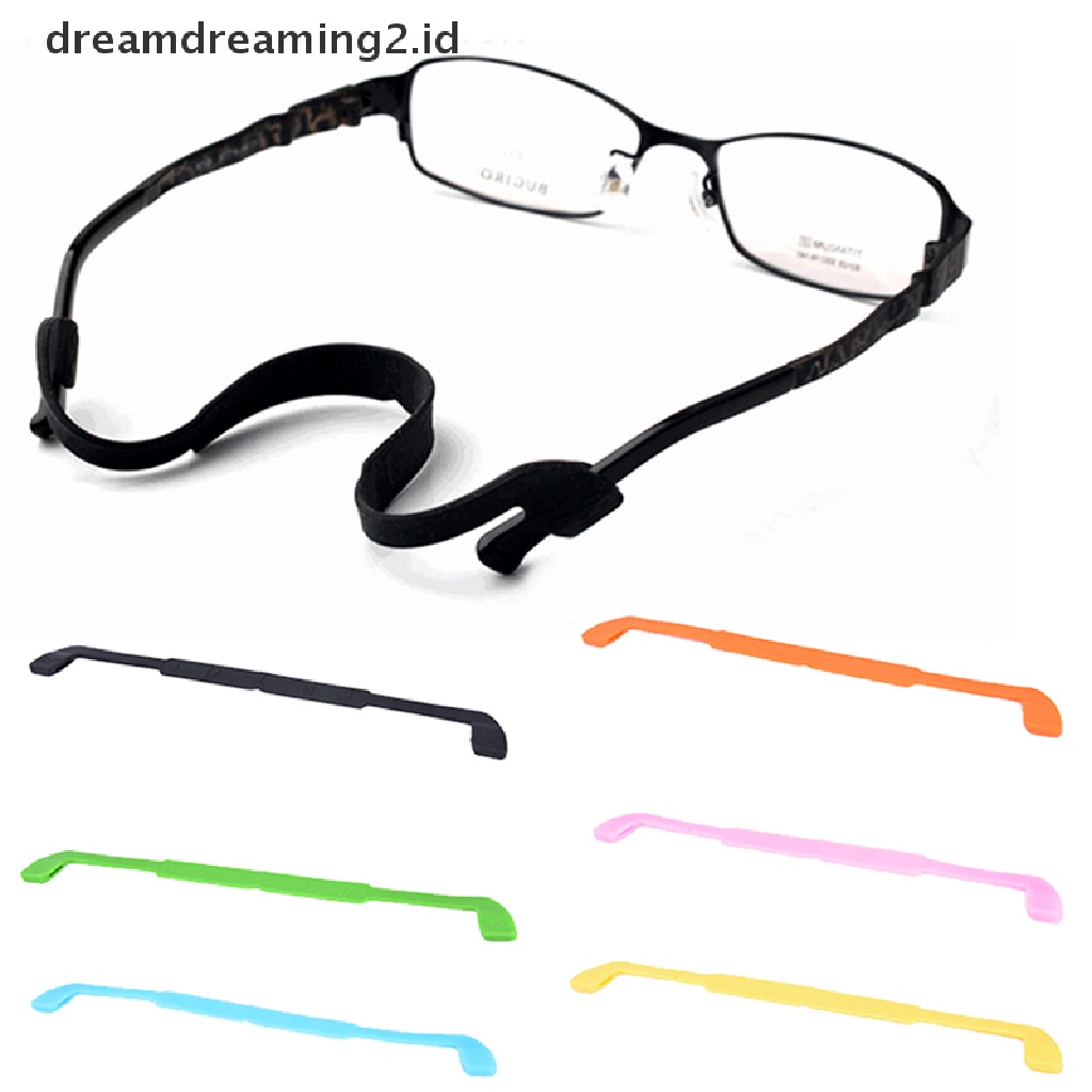 (hot) Kacamata Silikon Glasses Sunglasses Strap Sports Band Cord Holder Untuk Anak//