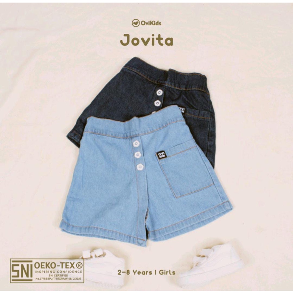 OVIKIDS JOVITA / CELANA JEANS PENDEK ANAK