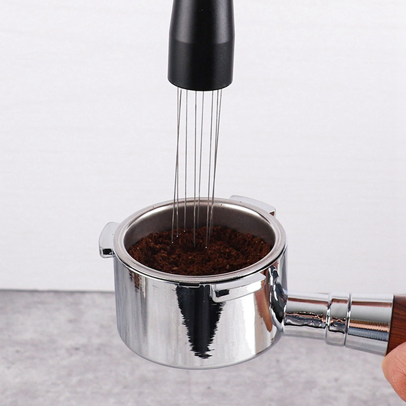 Alat Perata Distributor Tamper Bubuk Kopi Alat Perata WDT Alat Pengaduk Espresso Stirring Tool Stainless Steel