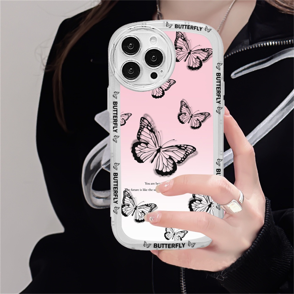 Casing Samsung A04 A04S A13 A02S A03 A03S A30S A23 A11 A12 A51 A30 A50 A52 A20S A10S M11 M12 J7 Pro J7 Prime J4 Plus Phantom Butterfly Line Rabbit Fashion Simple Soft Case