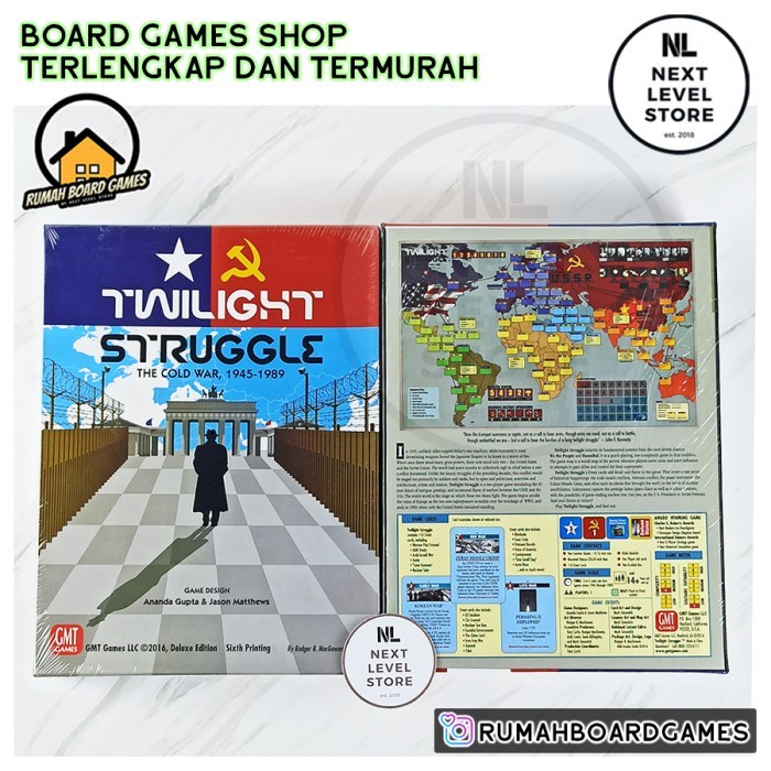 (PROMO) Twilight Struggle Board Games Card Game - Minor Defect Box