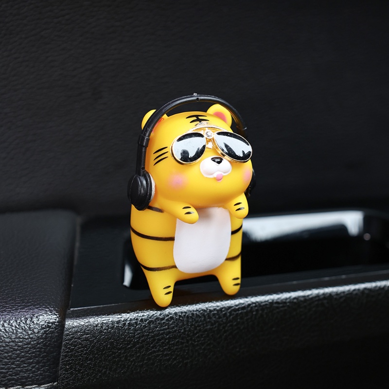 Cute Panda Tiger Car Pendant/Auto Spion Dekorasi Liontin Kreatif Ayunan Mobil Interior Decoraction Aksesoris