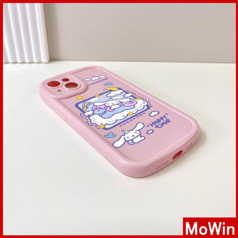 For iPhone 14 Pro Max iPhone Case Cream Pink TPU Soft Case Camera Cover Airbag Shockproof Cute Cartoon Compatible For iPhone 13 Pro max 12 Pro Max 11 Pro Max xr xs max 7Plus