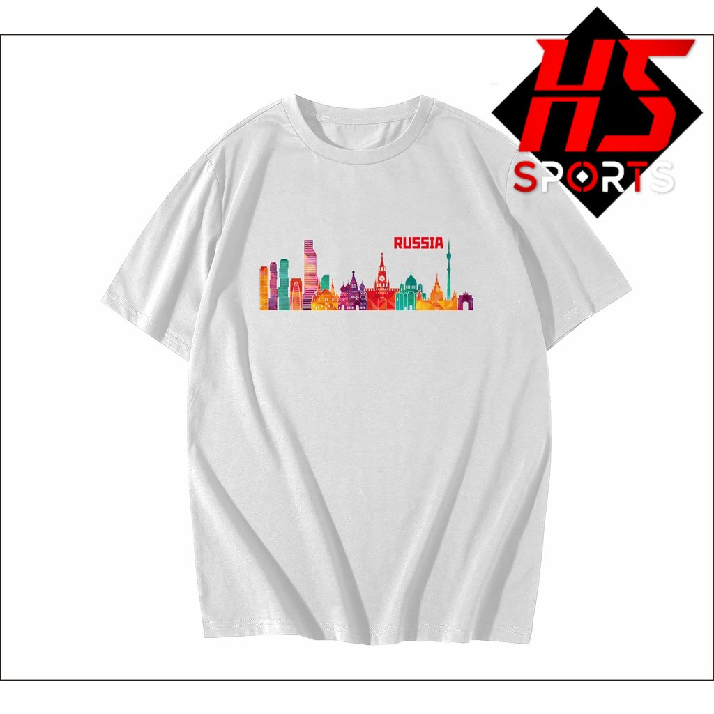 KAOS OLEH - OLEH RUSSIA -BAJU SOUVENIR RUSSIA MOSKOW TYPE 1