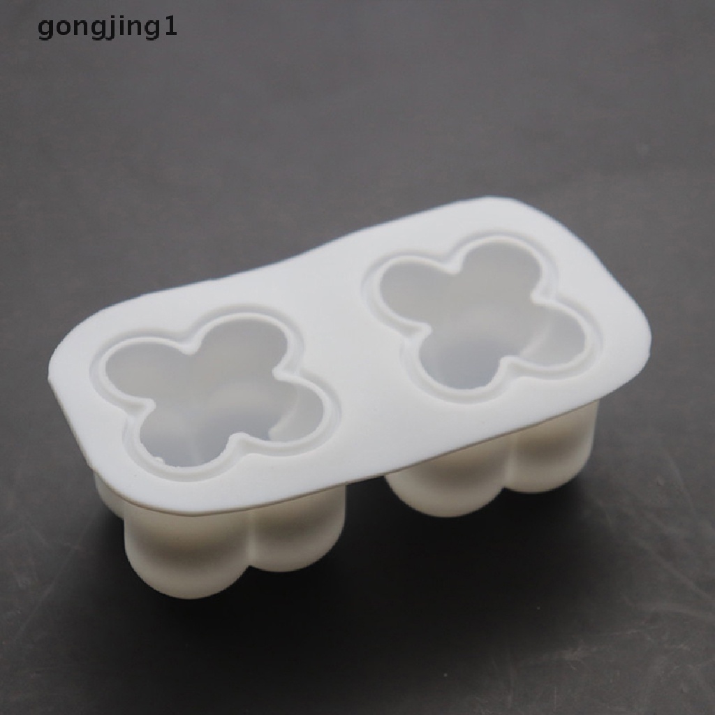 Ggg DIY s Cetakan Lilin Plester Cetakan Silikon Handmade Cube Soap Mold ID