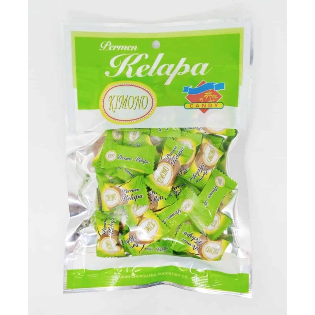 permen kelapa kimono 160 gr import FM