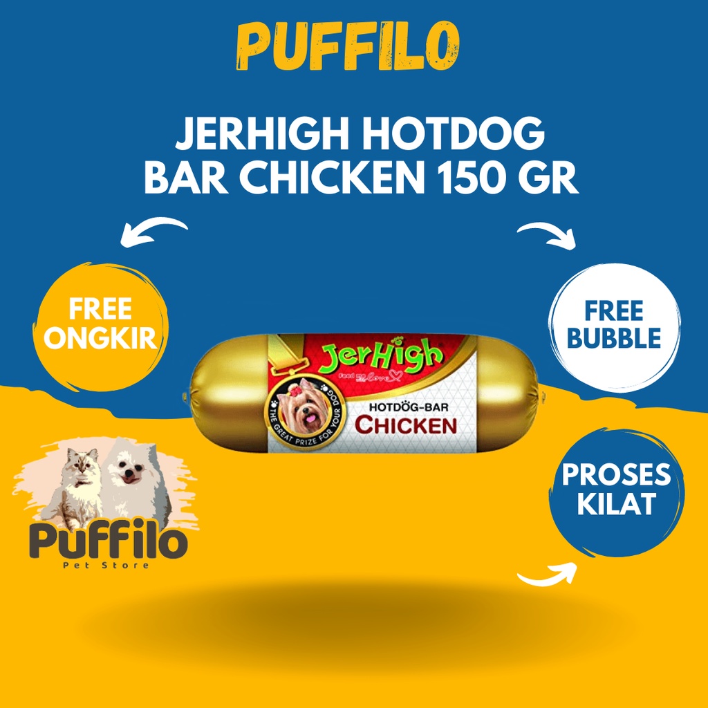 JERHIGH HOTDOG BAR 150GR