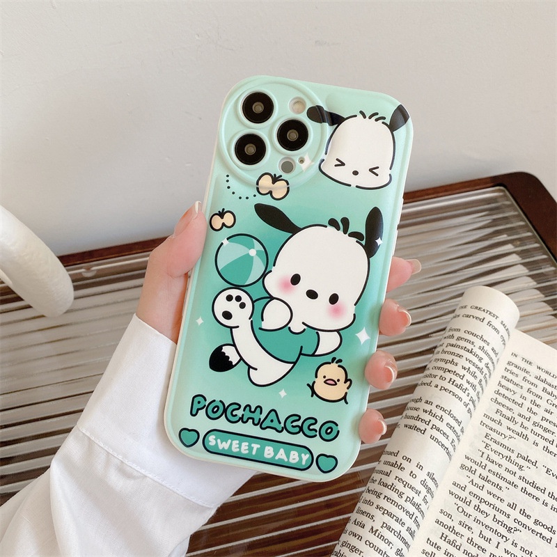 IPHONE 6warna Kartun Lucu Hewan Ajaib Ponsel Lembut TPU Case Gelembung Mencakup Untuk Iphone7 8 PLUS X XR XS 11 12 13 14 PRO MAX SE