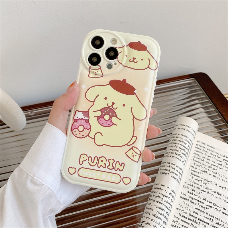 IPHONE 6warna Kartun Lucu Hewan Ajaib Ponsel Lembut TPU Case Gelembung Mencakup Untuk Iphone7 8 PLUS X XR XS 11 12 13 14 PRO MAX SE