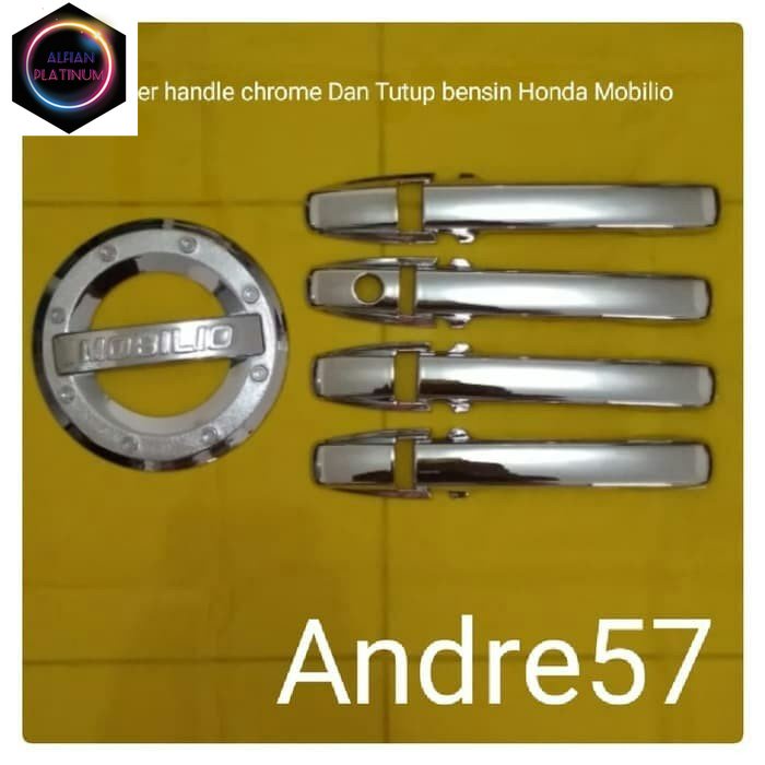 Cover Handle Chrome Dan Tutup Bensin Mobil Honda Mobilio Variasi Mobil