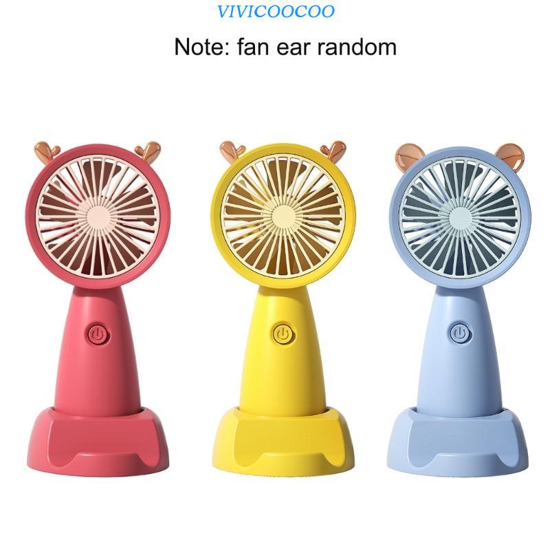 Vivi USB Genggam Kipas Angin Listrik Kecil Musim Panas Mahasiswa Desktop Portable Electric Fan