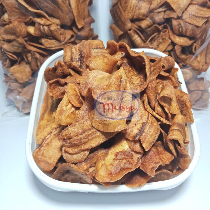 

DELPH- Keripik Pisang Manis Oven Kering 250 Gram Terlaris/Pisang Sale kering TERMURAH