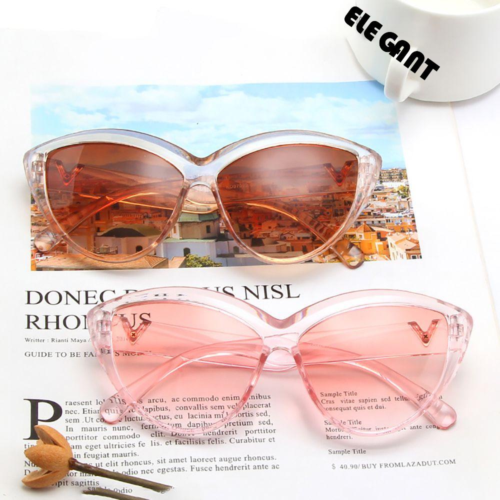 [Elegan] Cat Eye Sunglasses Kacamata Anti Radiasi UV Protection Bingkai Besar Perempuan Korea Kacamata Anti Radiasi Untuk Wanita Sale Kacamata Kaca Anti Radiasi Wanita Kacamata