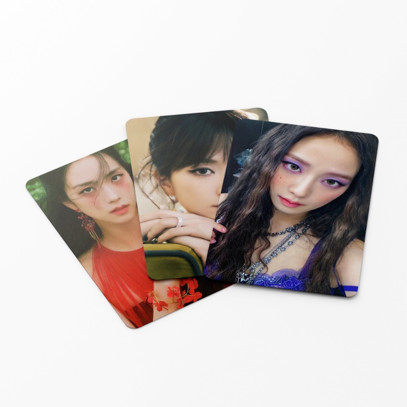 55pcs Kartu Foto KPOP Blackpink JISOO ME Album Baru FLOWER Lomo Card HD Collection Blackpink