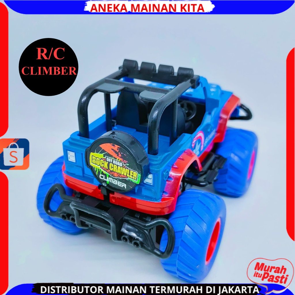 Mobil Remote Control RC Offroad Mini Car Jeep New Edition / Kado Ulang Tahun Anak Mobil Remot Murah